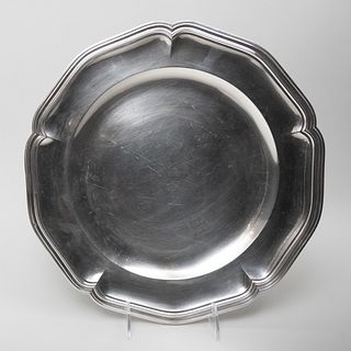 French Silver Meat Platter