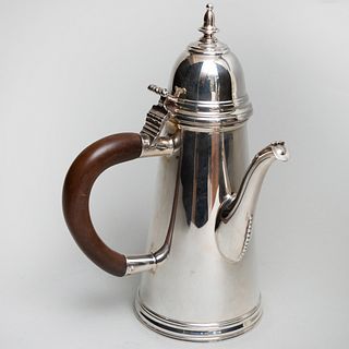 George V Silver Coffee Pot