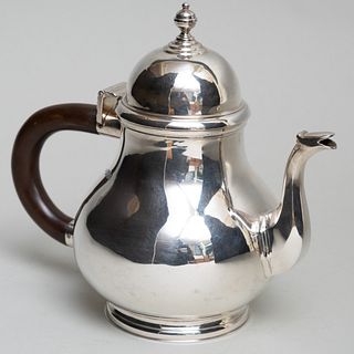 George V Silver Teapot