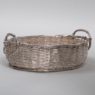 Silver Plate Basket