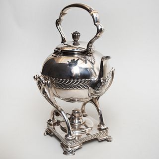 Tiffany & Co. Hot Water Kettle on Stand