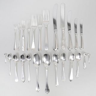 Stieff Silver Part Flatware Service and a Group of Additional Flatware