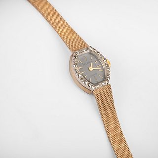 Ladies Helbros Silver Gilt Wristwatch