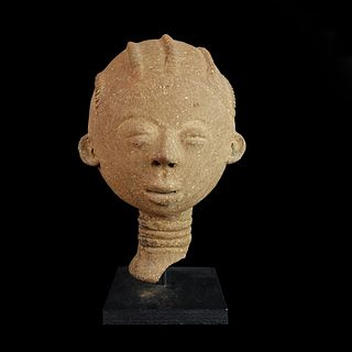 African (Ghana) Terracotta Bust