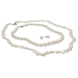 Collection of Cultured Fresh Water Pearl Jewelry