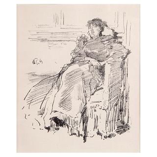 James Abbott McNeill Whistler, The Red Dress