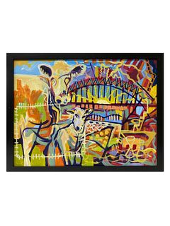 Unknown, Artist Abstracted cows