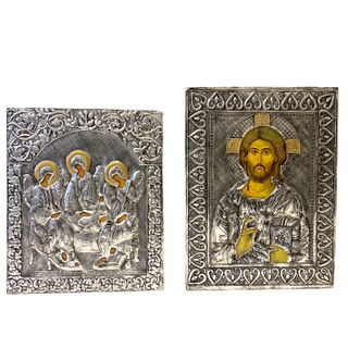 (2) Two Russian Icons