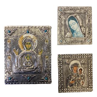 (3) Three Russian Icons
