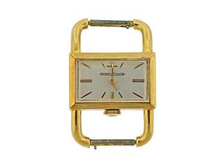 Jaeger LeCoultre Vintage 18k Gold Etrier Lady&#39;s Watch