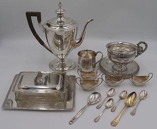 SILVER. Assorted American and Continental Silver.