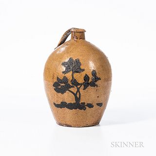 Small Early Cobalt-decorated Stoneware Jug