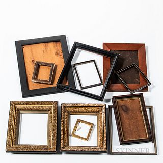 Twelve Small Picture Frames