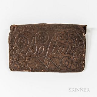 Leather "Boston" Wallet