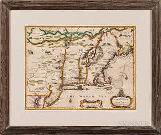 "A Map of New England and New York,"