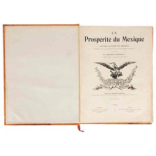 Trentini, M. Francois. La Prospérité du Mexique. México - París, 1908. 4 láminas.