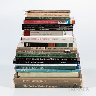Approximately Twenty Books on the Shakers and Shaker History