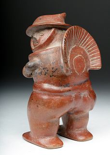 Rare Colima Pottery Warrior, ex-Arte Primitivo