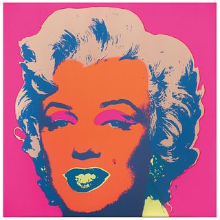 ANDY WARHOL, II.22: Marylin Monroe, With stamp on back, Serigraphy without print number, 35.9 x 35.9" (91.4 x 91.4 cm)