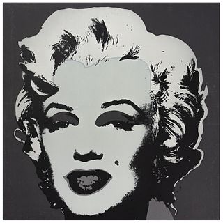ANDY WARHOL, II.24: Marylin Monroe, Stamp on back "Fill in your own signature", Serigraphy w/o print number, 35.9 x 35.9" (91.4 x 91.4 cm)