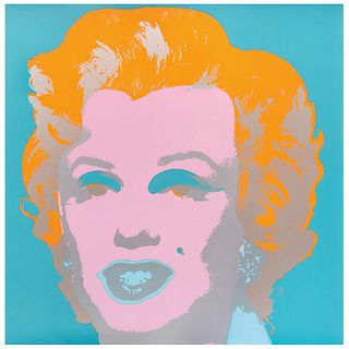 ANDY WARHOL, II.29: Marilyn Monroe, Stamp on back "Fill in your own signature", Serigraphy w/o print number, 35.8 x 35.8" (91 x 91 cm)