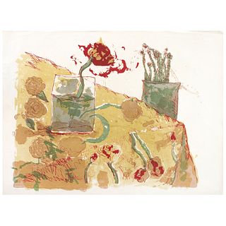 MAGALI LARA, Untitled, Signed, Serigraphy 18 / 30, 22 x 27.5" (56 x 70 cm)