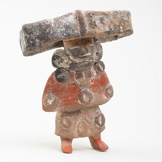 Teotihuacan Polychrome Painted Terracotta Figure