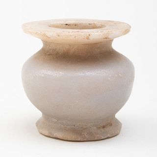 Small Egyptian Anhydrite Jar