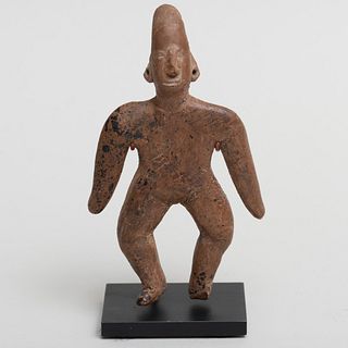Pre-Columbian Terracotta Figure of a Man, West Mexican, possibly Colima