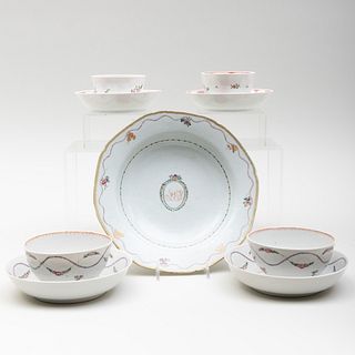 Group of Chinese Export Porcelain Dishes