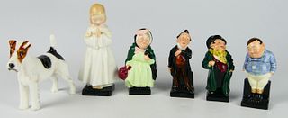 COLLECTION OF 6 ROYAL DOULTON SMALL FIGURINES