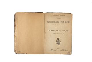 Catálogos Especiales de la Librería de Ramón de S. N. Araluce. México - Barcelona: Ramón de S. N. Araluce, 1904, 1905 y 1903.