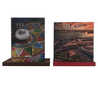 LOTE DE LIBROS SOBRE VERACRUZ: SONES, TRADICIONES Y HERENCIA. a) Veracruz estamos Preparados. Pzs: 2.