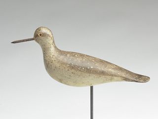 Willet with glass eyes, Mason Decoy Factory, Detroit, Michigan.