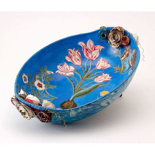 Lisa Pasquinelli "Florilegium Decorative Bowl"