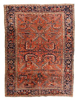 Fine Antique Persian Heriz 7' 2'' x 9' 7''