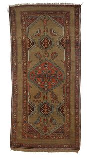 Fine Antique Persia Sarab 3' 4'' x 7' 2''
