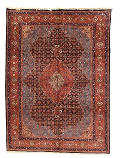 Fine Semi Antique Persian Tabriz - 7'6'' X 10'3''
