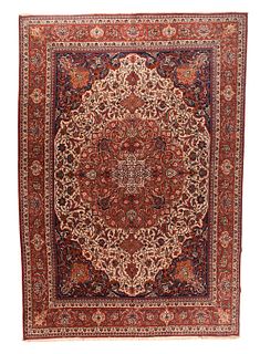 Fine Persian Antique Isfahan Palace Rug 11'10'' X 17'1'
