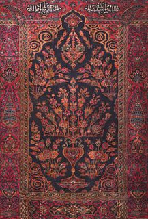 Fine Antique Persian Kashan 3'6" x 4'10"