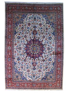 Fine Semi-Antique Persian Sarouk 8'2'' X 12'5''