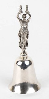 An Italian silver 889/1000 bell - Rome 1839-1852, Cappelletti Lugi 