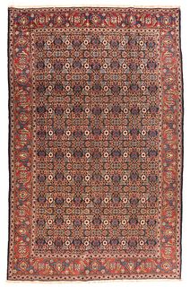 Fine Semi Antique Persian Tabriz - 7'4'' X 11'7''