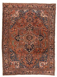 Fine Antique Persian Heriz 8'10" x 11'8"