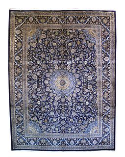 Fine Semi-Antique Persian Kashan - 9'9'' X 12'10''