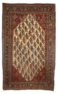Extremely Fine Persian Antique Qashqai - 4'7'' X 7'9''