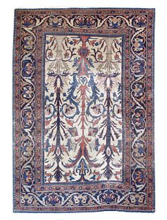 Fine Antique Persian Dorokhsh 4'3" x 6'3"