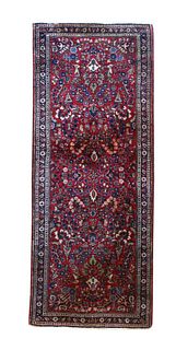 Fine Antique Persian Sarouk 2'6" x 6'3"