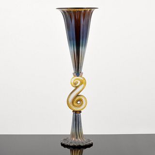 Monumental Murano Vase, Manner of Barovier & Toso