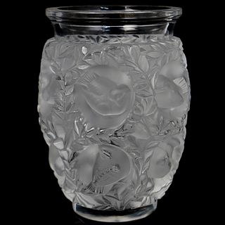 Lalique Crystal "Bagatelle" Vase